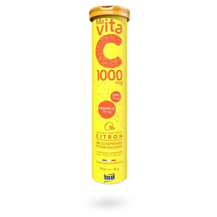 Ma Vita C 1000 mg Isoxan 20 comprimés effervescents citron