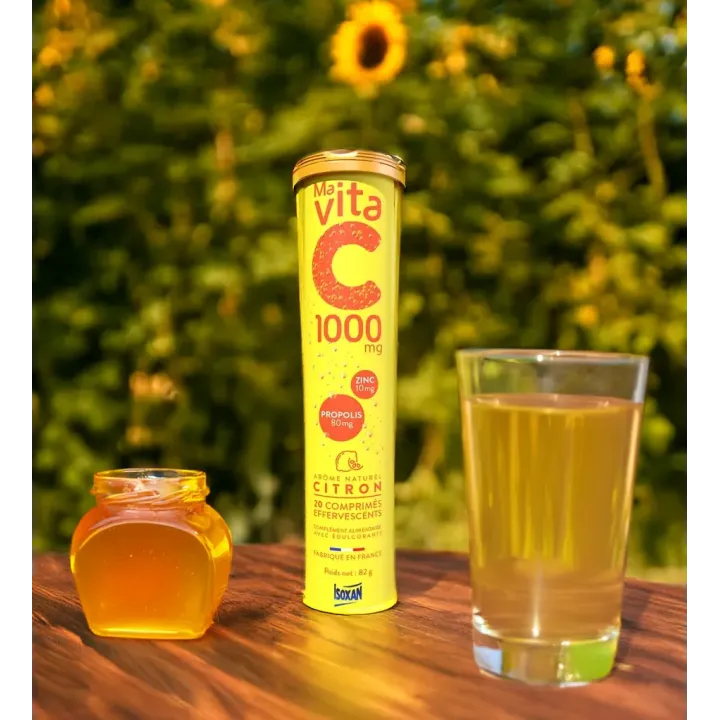 Ma Vita C 1000 mg Isoxan 20 comprimés effervescents citron | Pharmacie en ligne
