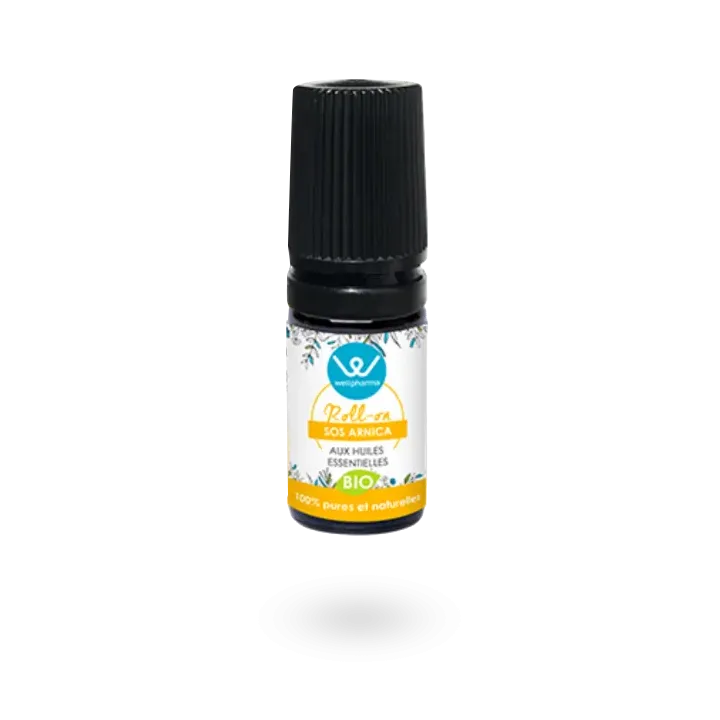 Roll-on SOS Arnica huiles essentielles BIO Wellpharma 5 ml | Pharmacie en ligne