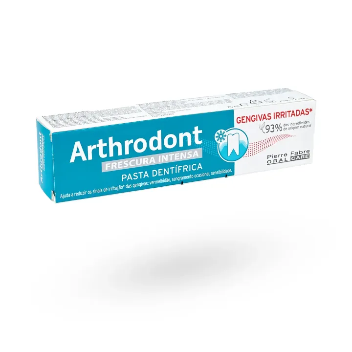 Arthrodont fraîcheur intense pâte dentifrice gencives irritées 75 ml