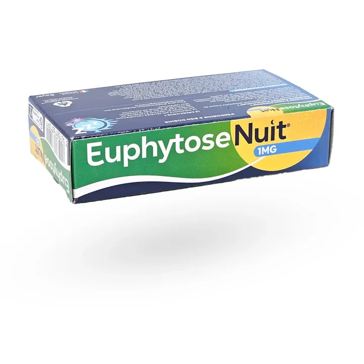Euphytose Nuit 30 comprimés 1 mg Mélatonine et passiflore | Pharmacie en ligne