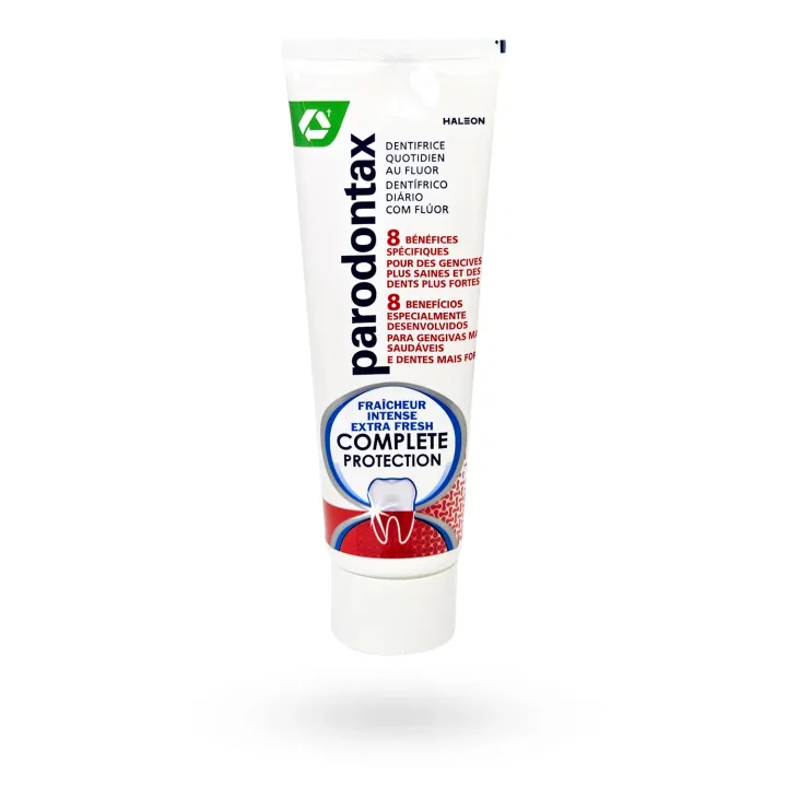 Dentifrice Parodontax Complete Protection fraîcheur intense – 8 bénéfices pour gencives sensibles | Pharmacie en ligne