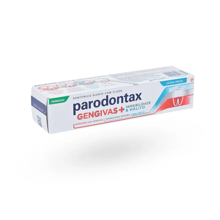 Dentifrice Parodontax Gencives + Sensibilité & Haleine fraîcheur intense 75 ml | Pharmacie en ligne