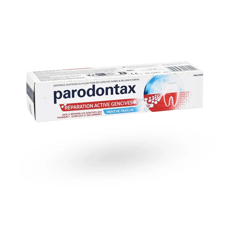 Parodontax Réparation active gencives 75 ml – Dentifrice menthe fraîche | Pharmacie en ligne