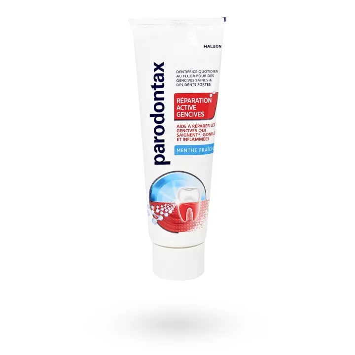 Parodontax Réparation active gencives 75 ml – Dentifrice menthe fraîche | Pharmacie en ligne