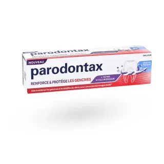Parodontax Renforce & Protège dentifrice acide hyaluronique menthe fraîche 75 ml