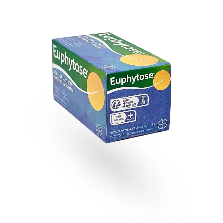 Euphytose stress & troubles du sommeil 120 ou 180 comprimés | Pharmacie en ligne