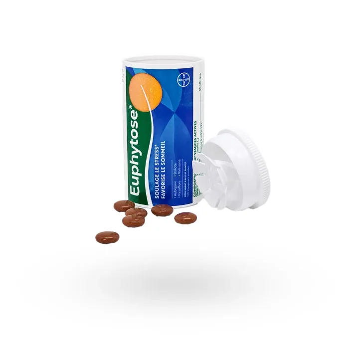 Euphytose stress & troubles du sommeil 120 ou 180 comprimés | Pharmacie en ligne