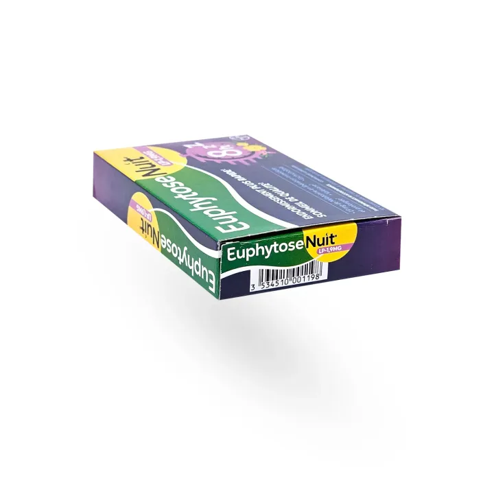 Euphytose Nuit LP-1,9 mg 15 ou 30 comprimés | Pharmacie en ligne