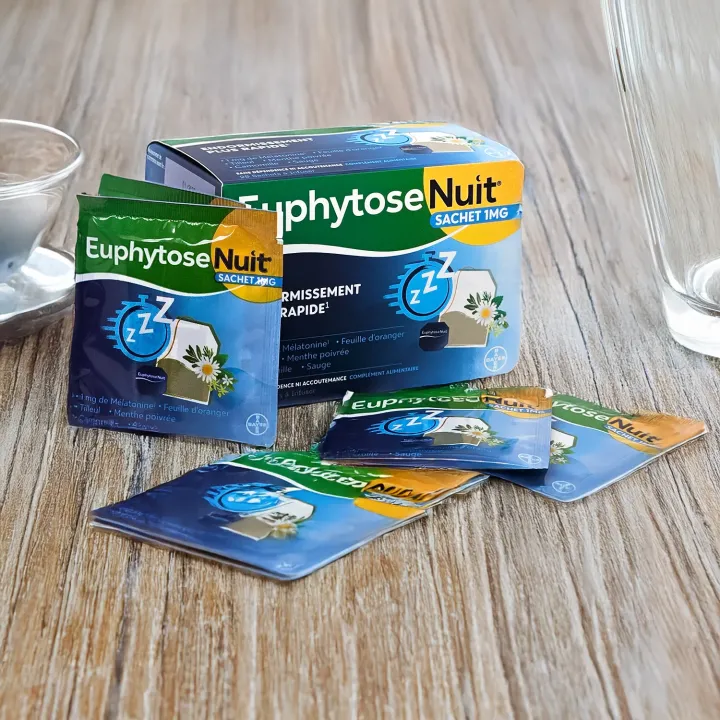Euphytose Nuit sachet 1 mg 20 infusions sommeil | Pharmacie en ligne