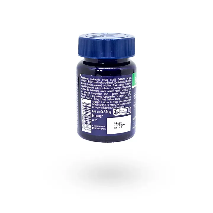 Euphytose Nuit Pomme 30 gommes – Mélatonine 1 mg | Pharmacie en ligne