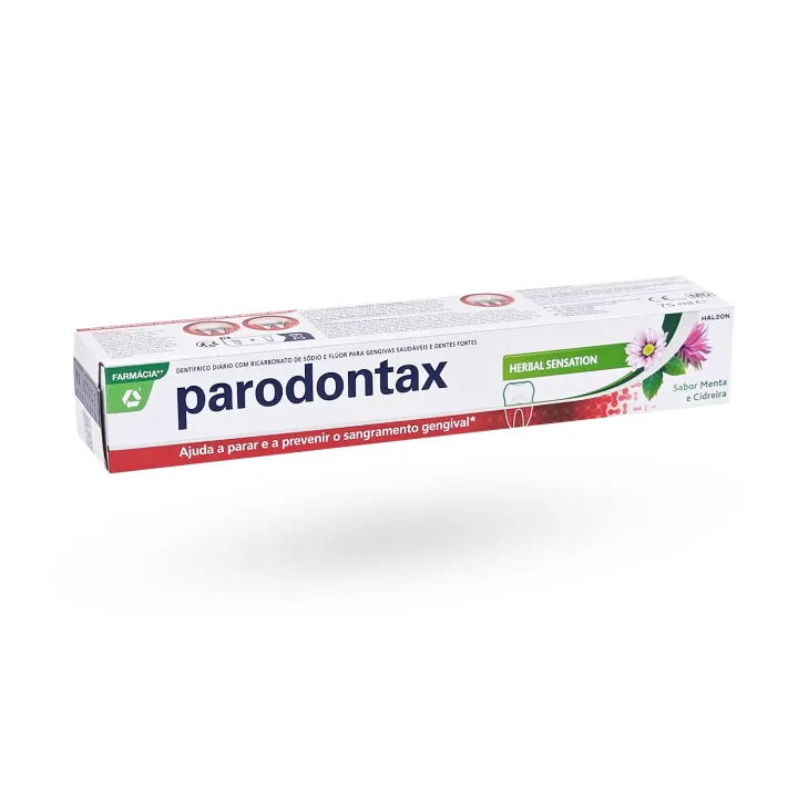 Dentifrice Parodontax Herbal Sensation Menthe Mélisse 75 ml – Gencives sensibles