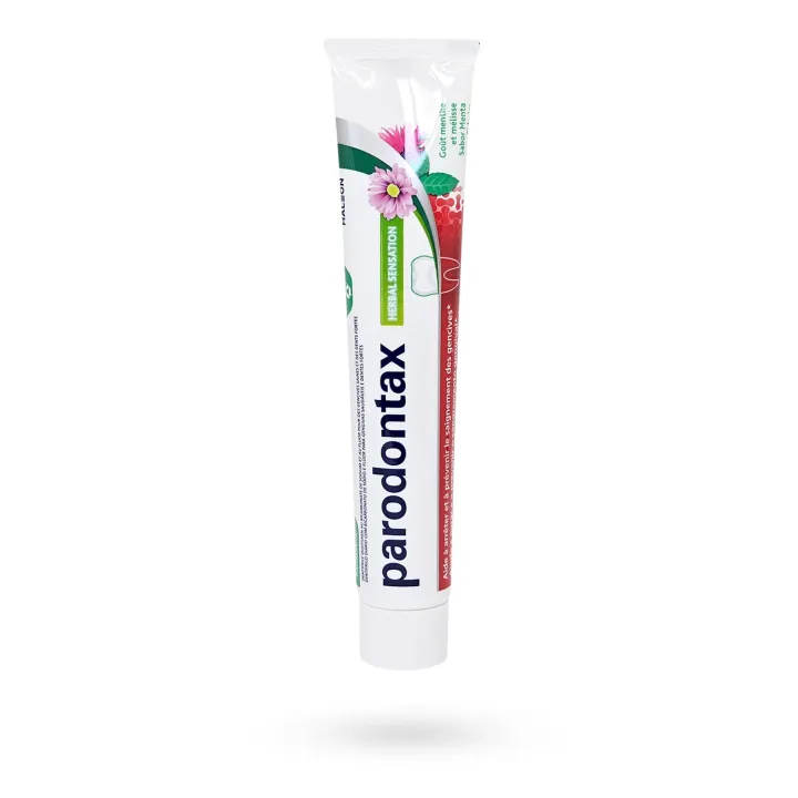 Dentifrice Parodontax Herbal Sensation Menthe Mélisse 75 ml – Gencives sensibles