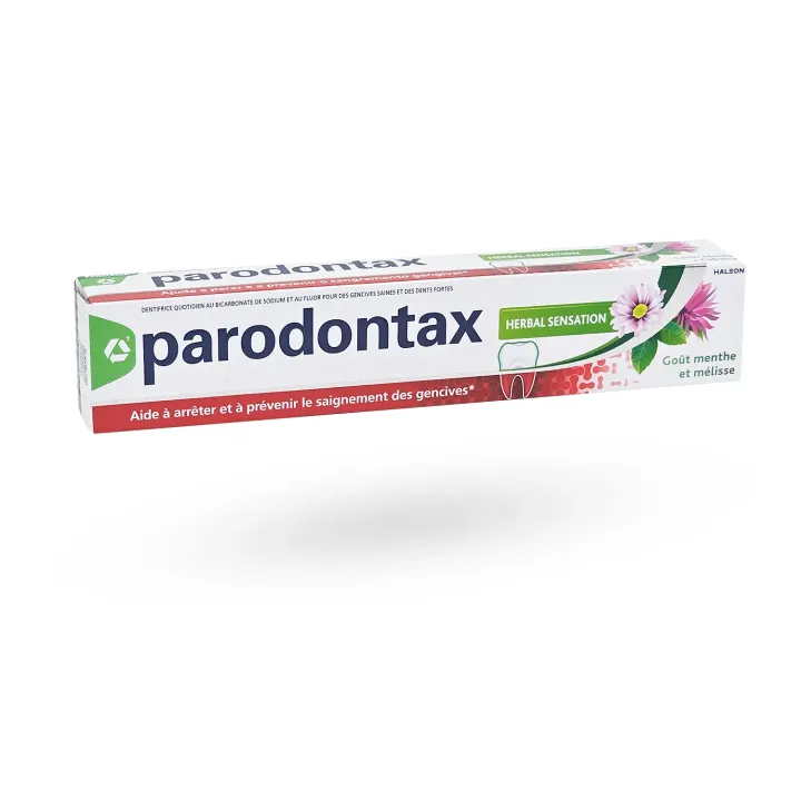 Parodontax Herbal sensation dentifrice goût menthe mélisse 75 ml