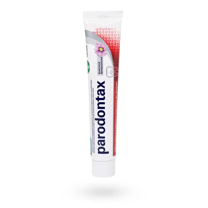 Dentifrice Parodontax Blancheur 75 ml – Gencives sensibles et dents blanches