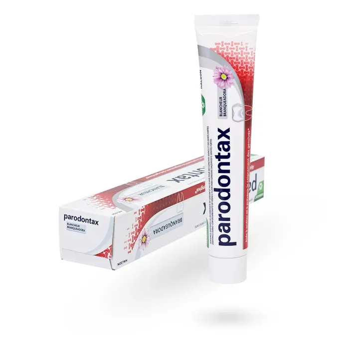 Dentifrice Parodontax Blancheur 75 ml – Gencives sensibles et dents blanches