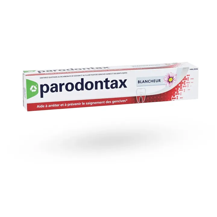 Dentifrice Parodontax Blancheur 75 ml – Gencives sensibles et dents blanches