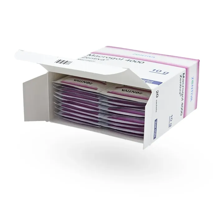 Macrogol 4000 Zentiva 10 g – Laxatif osmotique constipation | Pharmacie en ligne