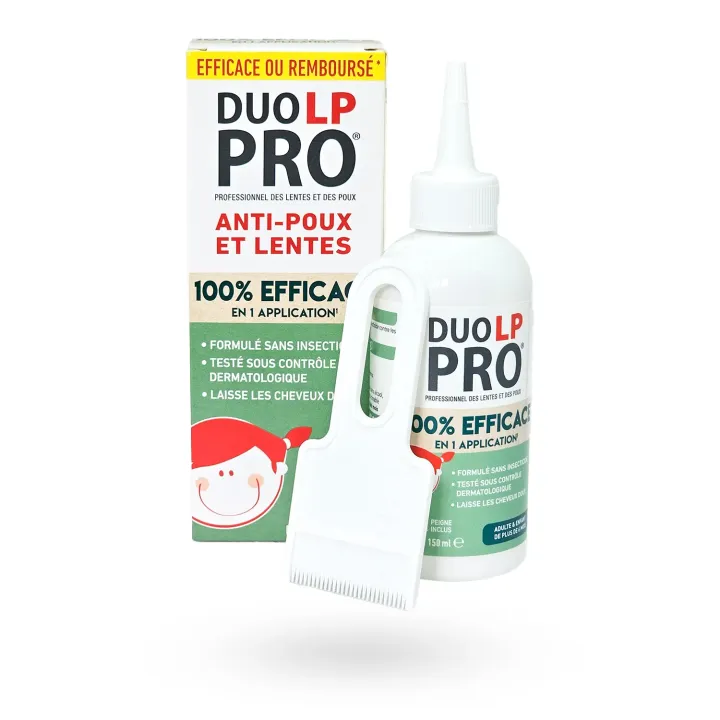 Duo LP PRO Lotion Anti-Poux & Lentes 150 ml + Peigne | Pharmacie en ligne
