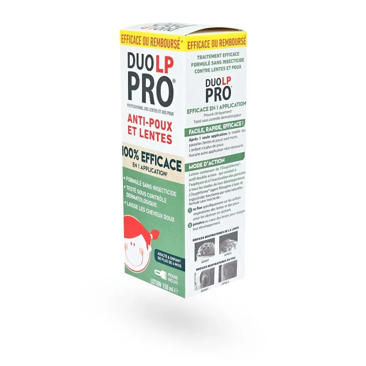 Duo LP PRO Lotion Anti-Poux & Lentes 150 ml + Peigne | Pharmacie en ligne