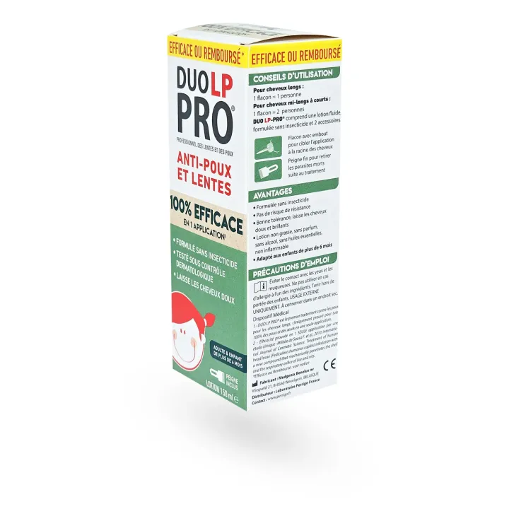 Duo LP PRO Lotion Anti-Poux & Lentes 150 ml + Peigne | Pharmacie en ligne
