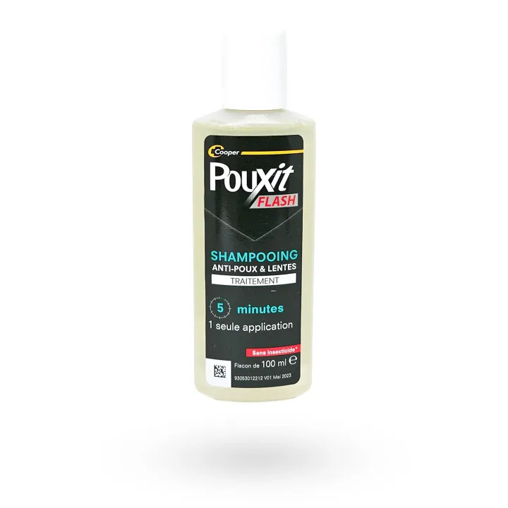 Pouxit Flash Shampooing Anti-Poux & Lentes 100 ml + peigne | Pharmacie en ligne
