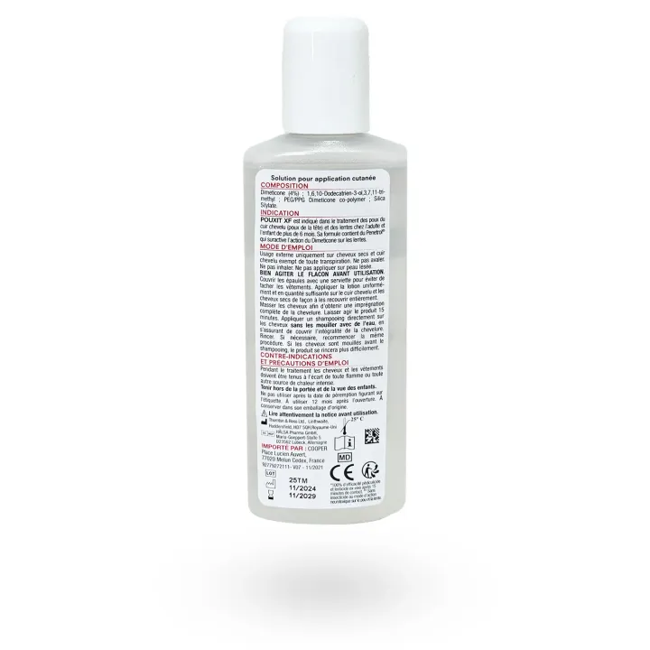 Pouxit XF Lotion Anti-Poux & Lentes 100 ml - Traitement 15 minutes | Pharmacie en ligne