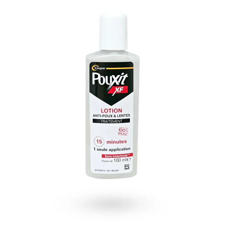 Pouxit XF Lotion Anti-Poux & Lentes 100 ml - Traitement 15 minutes | Pharmacie en ligne
