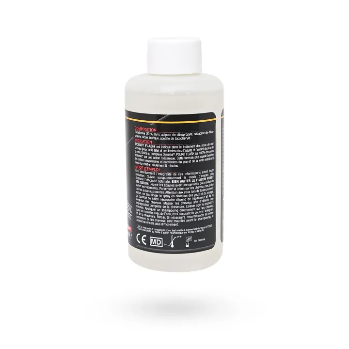 Pouxit Flash Lotion Spray Anti-Poux & Lentes 150 ml - Traitement 5 minutes | Pharmacie en ligne
