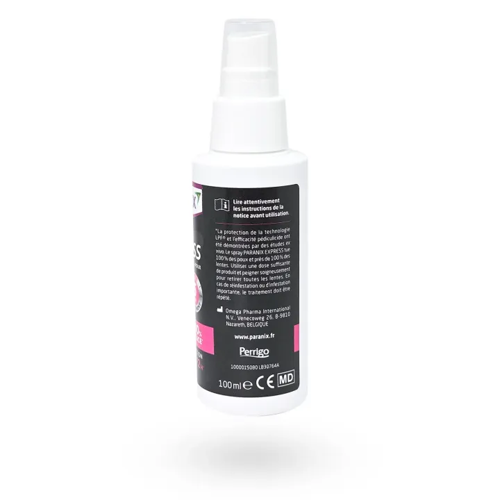 Paranix Express Spray Anti-Poux 100 ml | Pharmacie en ligne