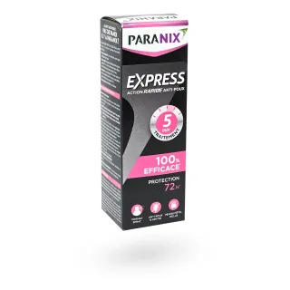 Paranix Express spray anti-poux action rapide 5 min peigne inclus 100 ml