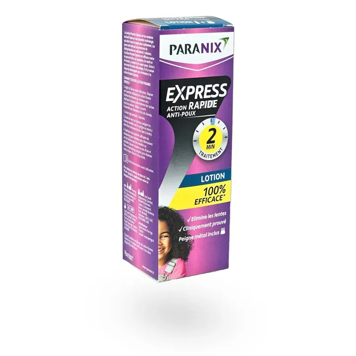 Paranix Express Lotion 2 minutes 95 ml | Traitement anti-poux & lentes sans insecticide – Pharmacie en ligne