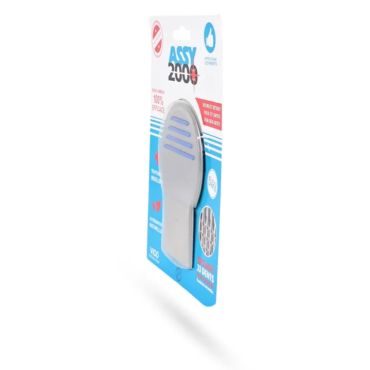 ASSY 2000 – Peigne Anti-Poux & Lentes Métallique | Pharmacie en ligne