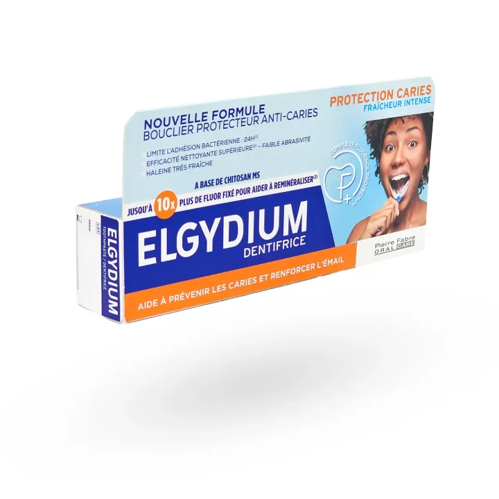Elgydium Protection Caries Fraîcheur Intense 75 ml – Dentifrice anti-caries | Pharmacie en ligne