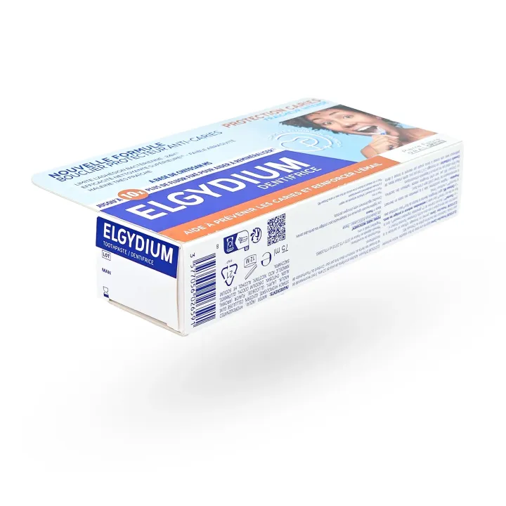 Elgydium Protection Caries Fraîcheur Intense 75 ml – Dentifrice anti-caries | Pharmacie en ligne