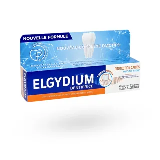 Elgydium dentifrice Protection caries fraîcheur intense 75 ml