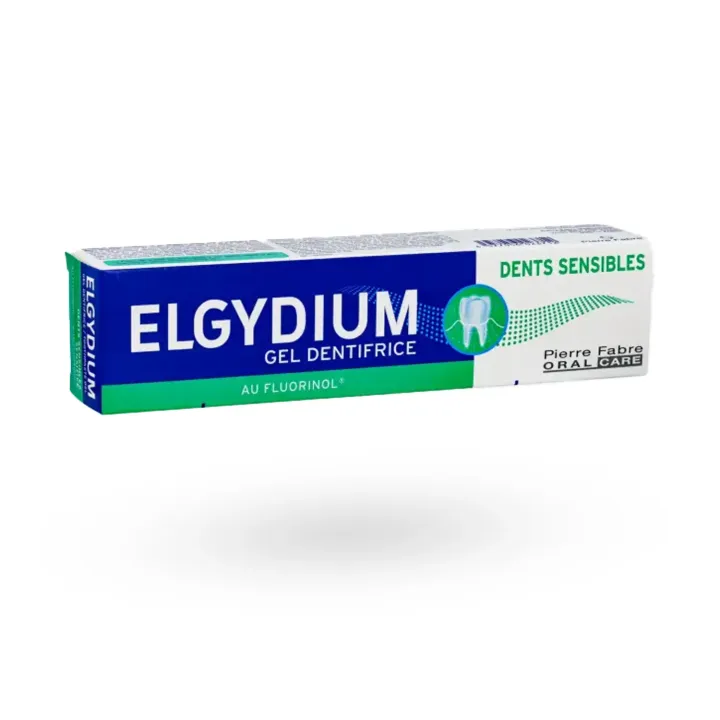 Elgydium gel dentifrice Dents sensibles au fluorinol 75 ml