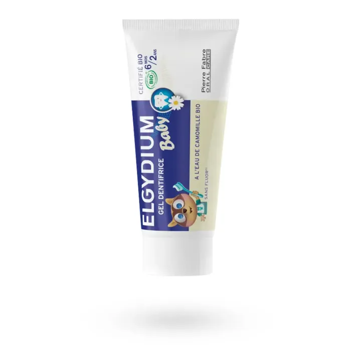 Elgydium Baby gel dentifrice camomille BIO 30 ml | Pharmacie en ligne