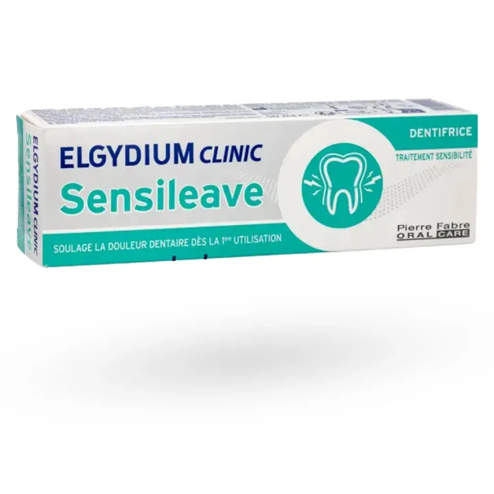 Elgydium Clinic Sensileave dentifrice sensibilité dentaire 50 ml