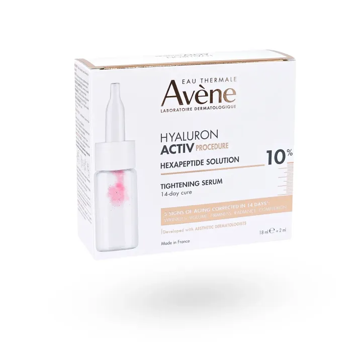 Avène Hyaluron Activ PROCEDURE Hexapeptide Solution 10% | Sérum tenseur anti-âge 14 jours