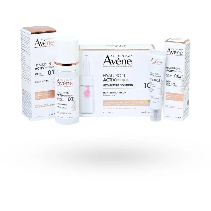 Avène Hyaluron Activ PROCEDURE Hexapeptide Solution 10% | Sérum tenseur anti-âge 14 jours