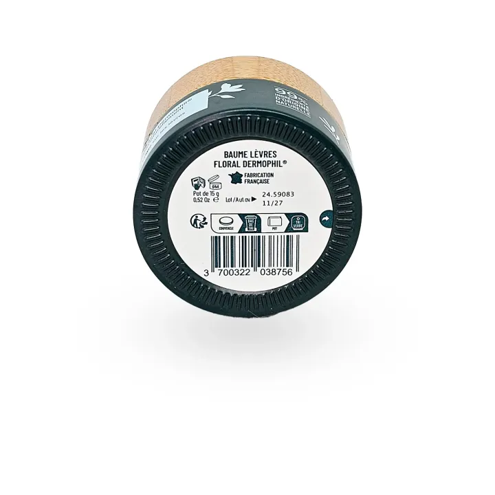 Baume à lèvres floral Dermophil hydratation, réparation | Pharmacie en ligne