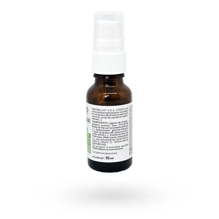 Arkorelax SOS Stress Spray 15 ml Arkopharma – Anti-stress naturel et rapide
