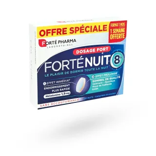 Forté Nuit 8h dosage fort Arkopharma comprimés 30 jours