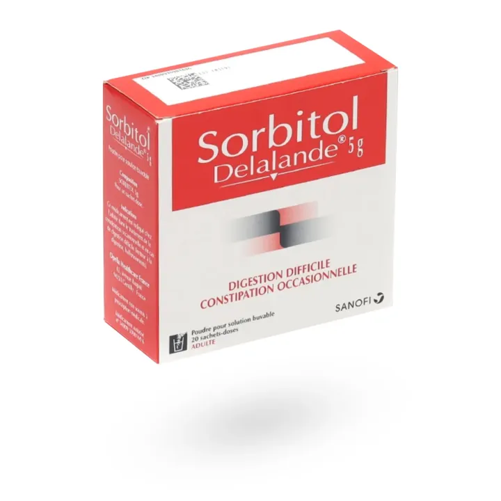Sorbitol Delalande 5 g poudre pour solution buvable 20 sachets