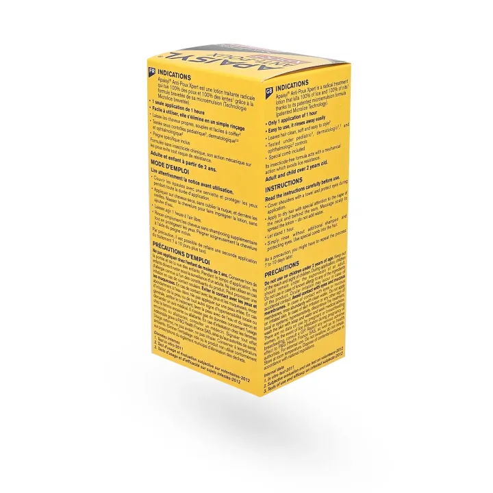 Apaisyl Xpert lotion anti-poux 100% radical lotion + peigne | Pharmacie en ligne