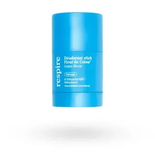 Déodorant Respire stick Fleur de Coton Refresh efficacité 48 h 50 g