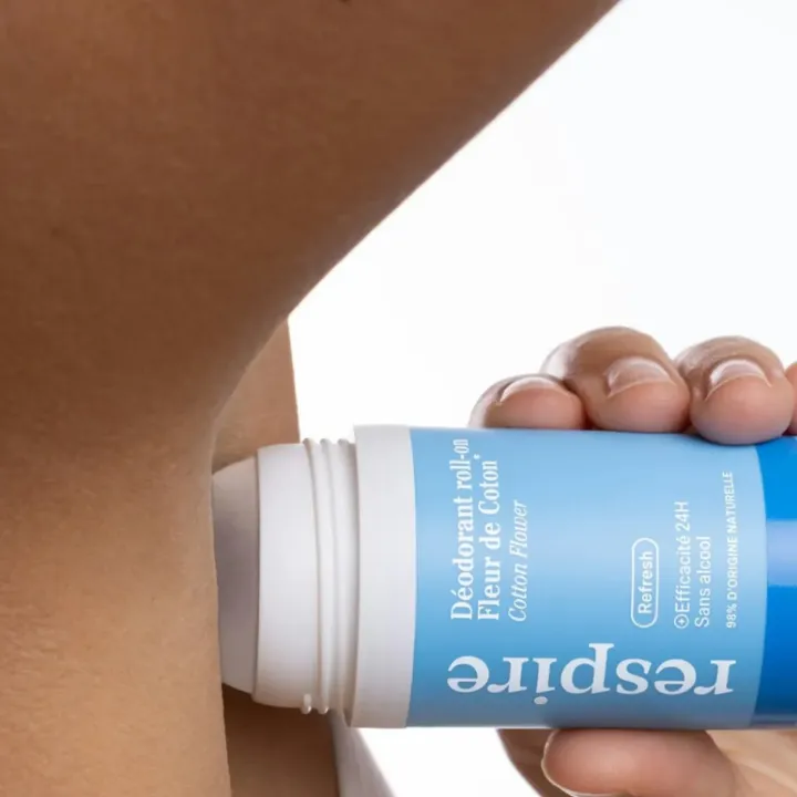 Déodorant RESPIRE roll-on Fleur de Coton 24 h – Naturel doux et efficace | Pharmacie en ligne