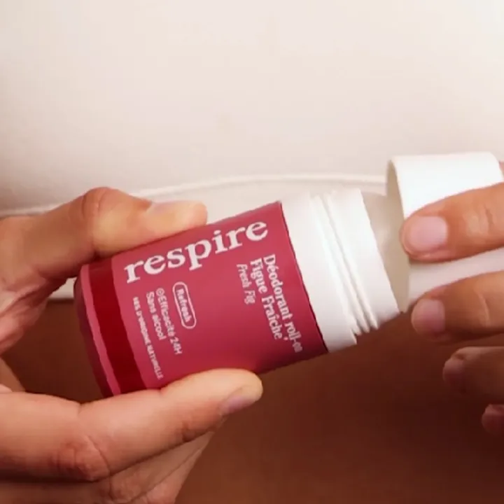 Déodorant RESPIRE roll-on Figue Fraîche 24 h – Naturel doux et efficace | Pharmacie en ligne