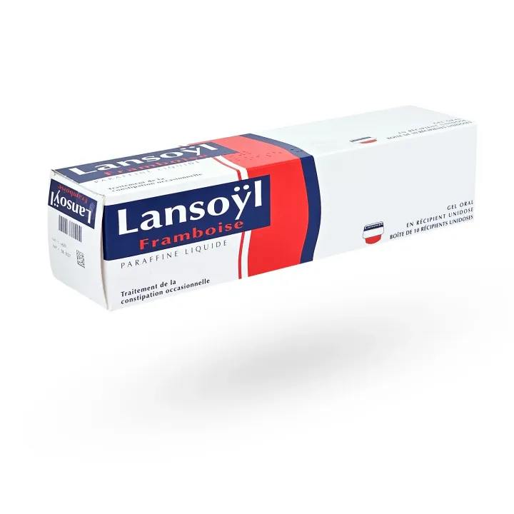Lansoÿl Framboise Constipation Occasionnelle – Gel oral 10 unidoses | Laxatif doux efficace